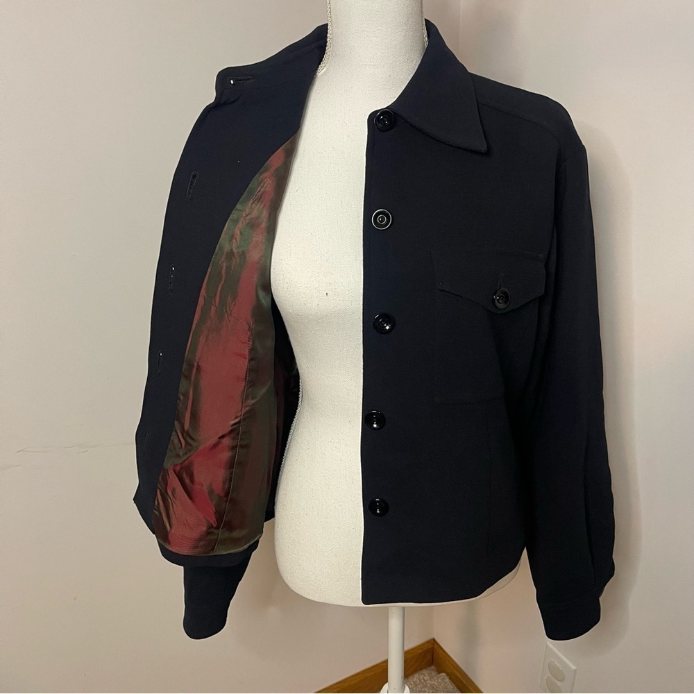 CADENCE lined collared shacket - Picture 6 of 12